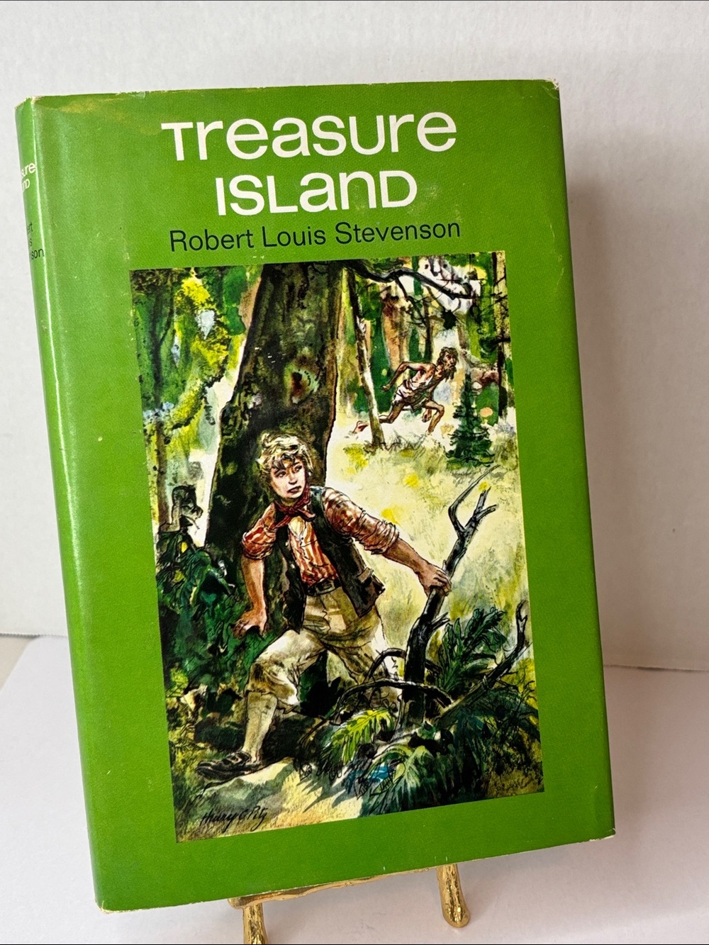Vintage 1954 Hardcover Treasure Island by Robert Louis Stevenson